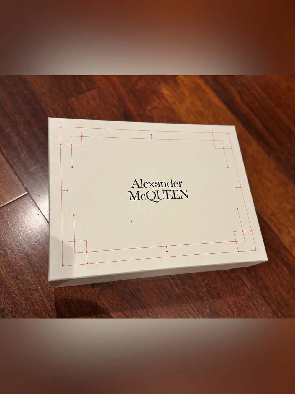 Alexander McQueen smooth white